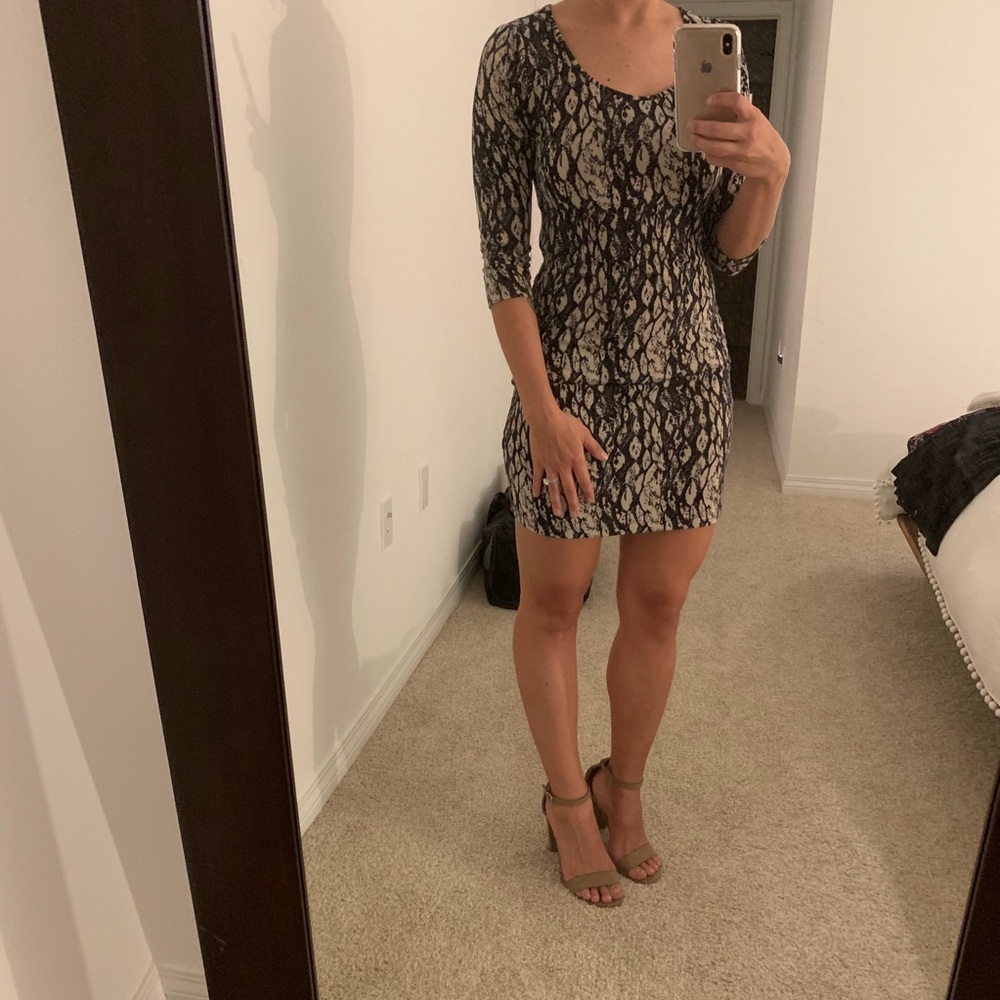 Forever 21 printed dress